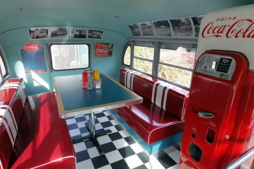 CLASSIC CAR - Randy Klym's 1957 GMC school bus. October 16, 2012  BORIS MINKEVICH / WINNIPEG FREE PRESS