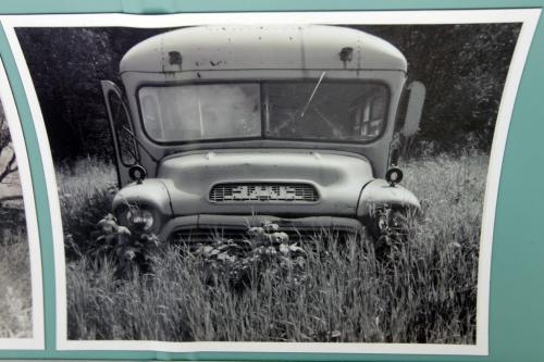 CLASSIC CAR - Randy Klym's 1957 GMC school bus. October 16, 2012  BORIS MINKEVICH / WINNIPEG FREE PRESS