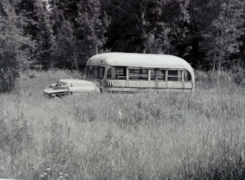 CLASSIC CAR - Randy Klym's 1957 GMC school bus. October 16, 2012 BORIS MINKEVICH / WINNIPEG FREE PRESS