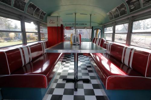 CLASSIC CAR - Randy Klym's 1957 GMC school bus. October 16, 2012 BORIS MINKEVICH / WINNIPEG FREE PRESS