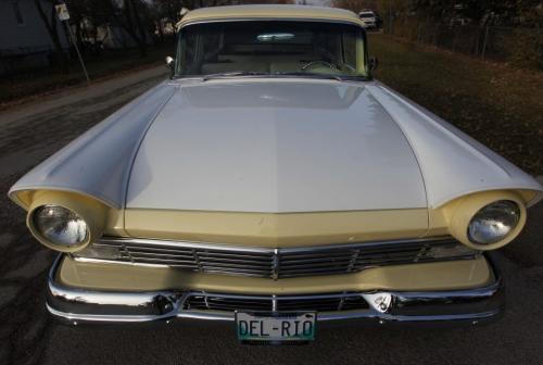 CLASSIC CAR - Flo Bremaud's 1957 Ford Del Rio Wagon. October 16, 2012  BORIS MINKEVICH / WINNIPEG FREE PRESS