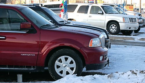 BORIS MINKEVICH / WINNIPEG FREE PRESS  070319 SUV's for sale in Winnipeg.