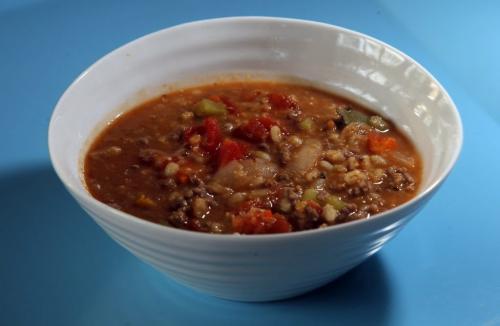 Soups made with tomatos. Red Lentil Soup. October 29, 2012  BORIS MINKEVICH / WINNIPEG FREE PRESS