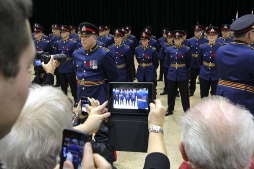 Police Grad at the Convention Centre. Various photos from the event. People are allowed to photograph the police grads. November 9, 2012  BORIS MINKEVICH / WINNIPEG FREE PRESS