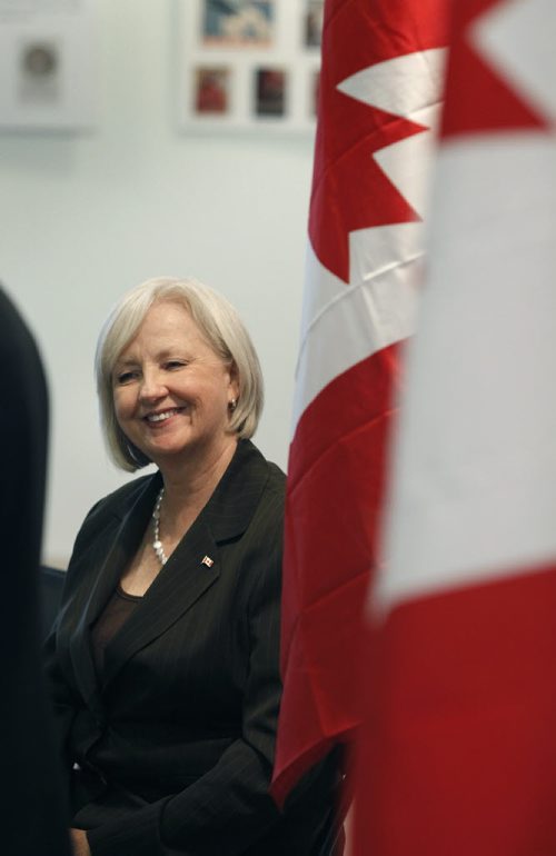 Joy Smith, MP for Kildonan for feature on her foundation to stop human trafficking. Mia Rabson story (WAYNE GLOWACKI/WINNIPEG FREE PRESS) Winnipeg Free Press  Nov. 13    2012