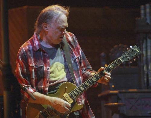 Neil Young & Crazy Horse play to a Winnipeg crowd at the MTS Centre Friday night - November 16, 2012   (JOE BRYKSA / WINNIPEG FREE PRESS)