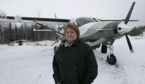 MaryAnn Mihychuk, v.p. Operations Bac Tech Manitoba Corp. in Snow Lake, Manitoba. Martin Cash story (WAYNE GLOWACKI/WINNIPEG FREE PRESS) Winnipeg Free Press Nov. 14 2012