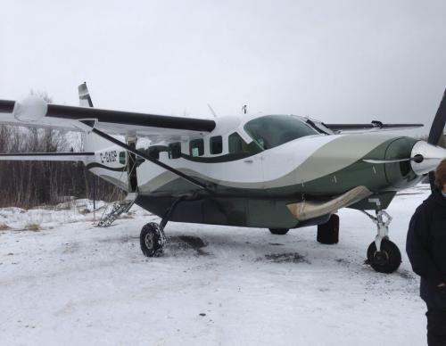A 40-year-old pilot from Snow Lake was killed and seven male passengers suffered a variety of injuries in a plane crash near the town in northern Manitoba. RCMP said shortly after 10 a.m., a 911 call was received from a passenger on board the plane advising of a crash near Snow Lake. A Cessna 208 registered to Gogal Air Services in Snow  The pilotÄôs name was not released by the RCMP, however, a resident in town said that Mark Gogal, son of the company owner Larry Gogal, died in the crash.