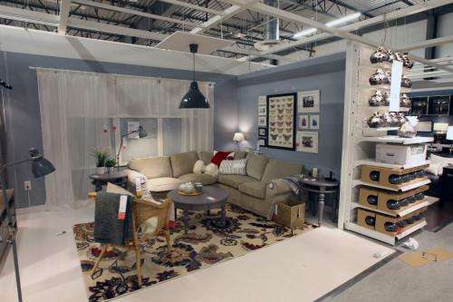 One of  50 room displays in the new Ikea Winnipeg Wednesday. The store will have its grand opening to the public on Nov 28, 2012- The store is 390,000 sq feet and will be the third largest in Canada-See Geoff Kirybson story- November 21, 2012   (JOE BRYKSA / WINNIPEG FREE PRESS)