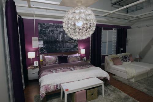 Bedroom display  in the new Ikea Winnipeg Wednesday. The store will have its grand opening to the public on Nov 28, 2012- The store is 390,000 sq feet and will be the third largest in Canada-See Geoff Kirybson story- November 21, 2012   (JOE BRYKSA / WINNIPEG FREE PRESS)