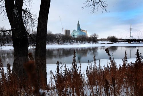 View of the Canadian Museum of Human Rights from Tache Ave. Tuesday afternoon. Nov  27, 2012, Ruth Bonneville  (Ruth Bonneville /  Winnipeg Free Press) CMHR