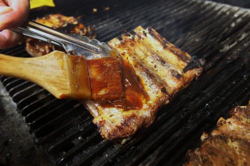 Baby Back ribs on the BQ-Dannys Whole Hog BBQ on Ellice Ave and Route 90-See Marion Warhaft food review- November 27, 2012   (JOE BRYKSA / WINNIPEG FREE PRESS)