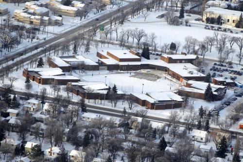 Aerial photos over Winnipeg. Manitoba Youth Centre. November 28, 2012  BORIS MINKEVICH / WINNIPEG FREE PRESS