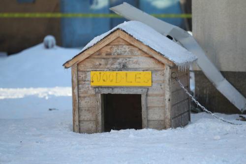 A house fire at 322 Taylor Ave. in Selkirk Manitoba had a dog named "Noodles" that may have died in the home. See story. Dec 11, 2012, Ruth Bonneville  (Ruth Bonneville /  Winnipeg Free Press)