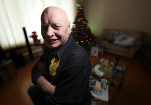 Former city police officer Bill VanderGraaf poses in his city home. He's a proponent of legalizing Marijuana. Bruce Owen story. December 14, 2012 - (Phil Hossack / Winnipeg Free Press)