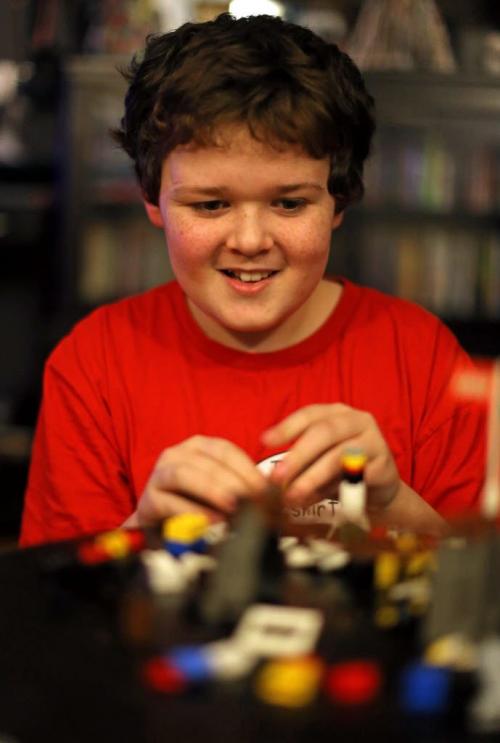 Gavin Walberg, 11, has Asperger's Syndrome, Friday, December 14, 2012. (TREVOR HAGAN/WINNIPEG FREE PRESS)