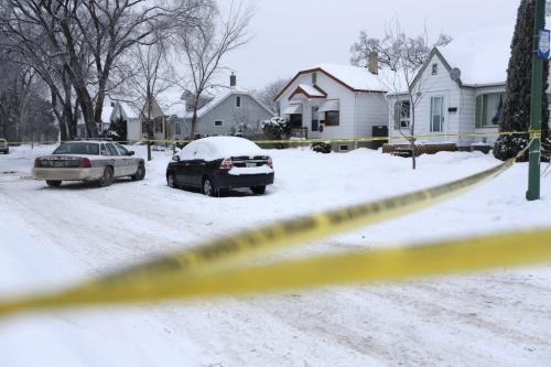 Police are investigating the homicide of a 49 year-old St. Boniface man, Saturday, December 15, 2012. The incident happened shortly before 10pm Friday night on the 500 block of St. Catherine Street. (TREVOR HAGAN/WINNIPEG FREE PRESS) Winnipeg's 29th homicide of 2012. Winnipeg Police said Orland Joseph Adams, 49, was assaulted in his St. Catherine Avenue home Friday night December 14 2012 and died from the injuries.