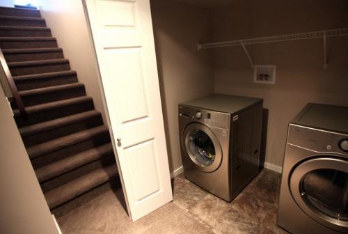 39 Bellflower basement laundry...../closet.....Jan 4, 2013 - (Phil Hossack / Winnipeg Free Press)