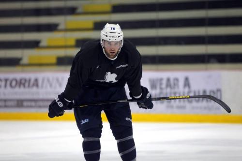 NHLPA practice at Iceplex. Andrew Ladd. January 8, 2013  BORIS MINKEVICH / WINNIPEG FREE PRESS