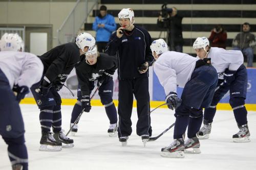 NHLPA practice at Iceplex. General shots. January 8, 2013  BORIS MINKEVICH / WINNIPEG FREE PRESS