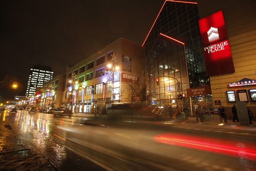 January 8, 2013 - 130108  -  Portage Place Tuesday January 8, 2013. It is 25 this year. John Woods / Winnipeg Free Press