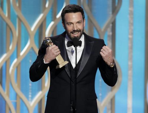 This image released by NBC shows Ben Affleck with his award for best director for "Argo" during the 70th Annual Golden Globe Awards at the Beverly Hilton Hotel on Jan. 13, 2013, in Beverly Hills, Calif. (AP Photo/NBC, Paul Drinkwater)