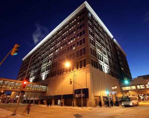 City Place, to house new casino/sports bar.......January 22, 2013 - (Phil Hossack / Winnipeg Free Press)