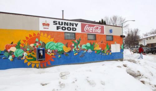 Sunny Food convenience store at Pritchard St and Railway Ave- See Randy Turner story- February 13, 2013   (JOE BRYKSA / WINNIPEG FREE PRESS)