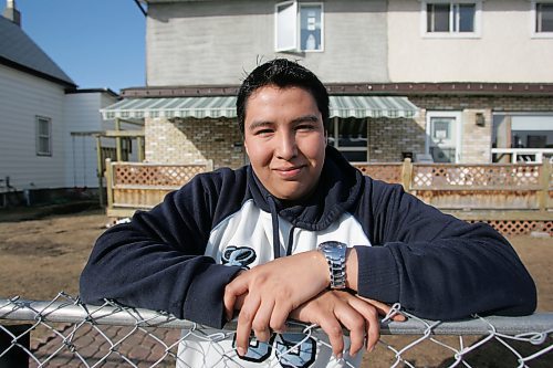 BORIS MINKEVICH / WINNIPEG FREE PRESS  070410 Brad Smoke poses for a photo. He is an ex con living in a halfway house.