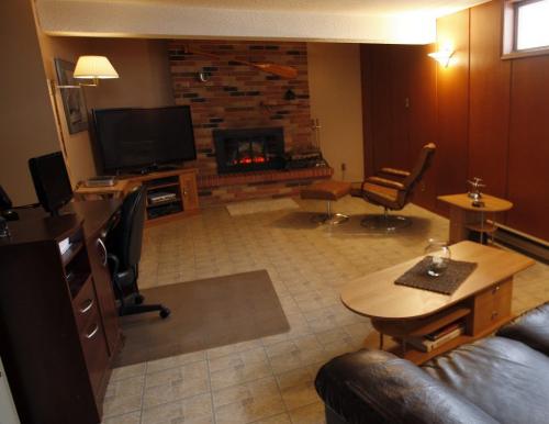 52 Galinee Bay in Westwood -  basement rec room  - Todd Lewys Resale Homes - KEN GIGLIOTTI / Mar. 4 2013 / WINNIPEG FREE PRESS