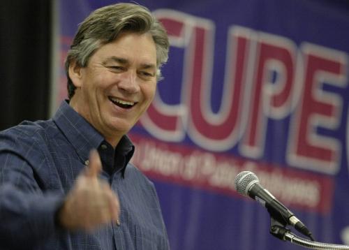 John Woods / Winnipeg Free Press / April 14/07- 070414  - Manitoba premiere Gary Doer speaks at a CUPE convention at the Convention Centre Saturday, April 14/07.
