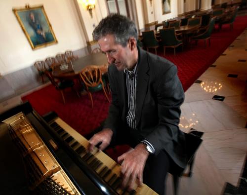 Brian Pallister tickles the "ivories" in a Mb Legislature Monday afternoon....See Randy Turner's profile. March 11, 2013 - (Phil Hossack / Winnipeg Free Press)