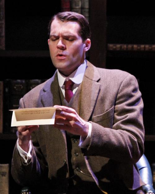 Actor Robert Adelman Hancock stars as Jervis Pendleton in "Daddy Long Legs" at the Royal Manitoba Theatre Centre. Written and directed by John Caird, the story is based in the 20th century, chronicling the letters from a young orphan girl to her mysterious benefactor, who gives her the opportunity to go to college. The play runs from March 14-April 6 at the John Hirsch Mainstage. (JESSICA BURTNICK/WINNIPEG FREE PRESS) March 12, 2013