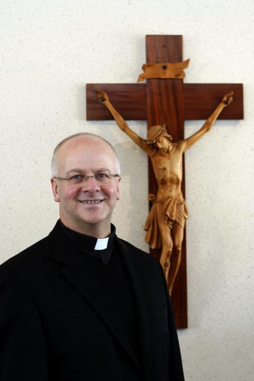 New Pope local  fallow Äì St. Paul's High School , Jesuit preist  Father Alan Fogarty  , recently in Rome s talk sabout how he feels about the new Pope. KEN GIGLIOTTI / Mar. 14 2013 / WINNIPEG FREE PRESS