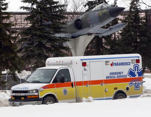 Wpg Paramedic Service took one person from CFB Winnipeg 17 Wing, Airforce Way gate of 17 Wing  HQ 's after an apparent electrocution from inside the building (info from scanner) .need to get more info before going online . I saw one person leave on a stretcher .Wpg fire and ambulance responded . KEN GIGLIOTTI / Mar. 15 2013 / WINNIPEG FREE PRESS