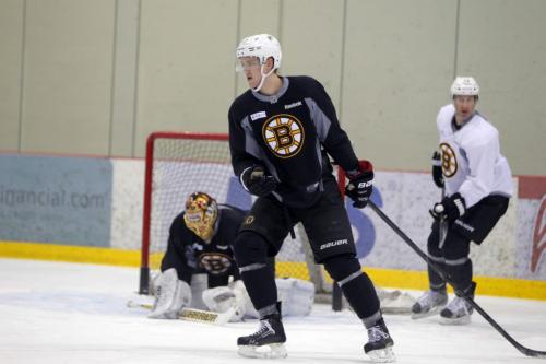 Boston Bruins #27 Dougie Hamilton for Ed Tait NHL story. March 18, 2013  BORIS MINKEVICH / WINNIPEG FREE PRESS