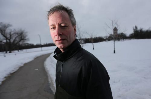 Dr. Michael Stephensen is preparing to run the Canadian Death Race, Sunday, March 24, 2013. (TREVOR HAGAN/WINNIPEG FREE PRESS)