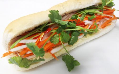 Banh Mi (cold cut ) sub from Khanh Hoa  698 SargentSee Marions restaurant review  April 02, 2013   (JOE BRYKSA / WINNIPEG FREE PRESS)