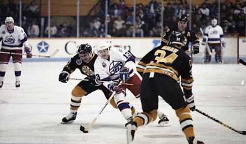 Dec 29, 1992 Jeff De Booy Jets vs Bruins