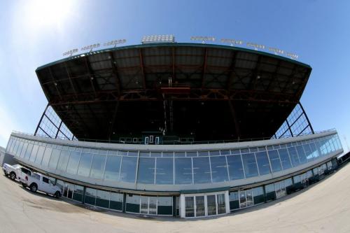 The Assiniboia Downs, Wednesday, April 10, 2013. (TREVOR HAGAN/WINNIPEG FREE PRESS)