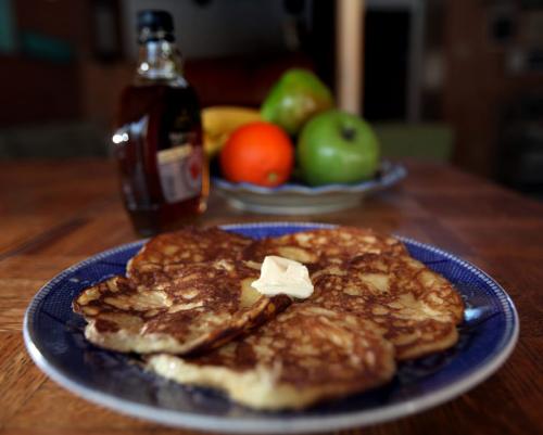 Edna Mae's Sour Cream Pancakes....See Recipe Swap, Alison Gillmor story April 22, 2013 - (Phil Hossack / Winnipeg Free Press)