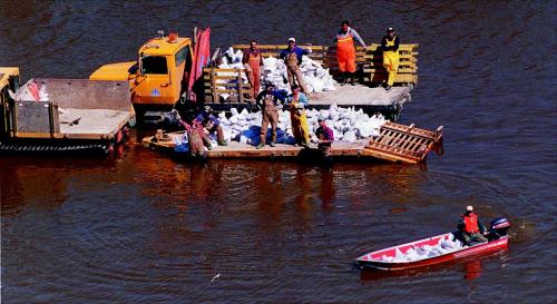 FLOOD OF 1997 photo winnipeg free press