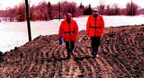 FLOOD OF 1997 photo winnipeg free press