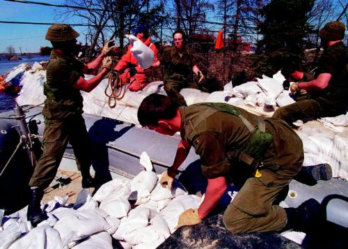 FLOOD OF 1997 photo winnipeg free press