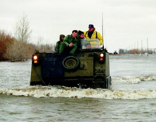 FLOOD OF 1997 photo winnipeg free press