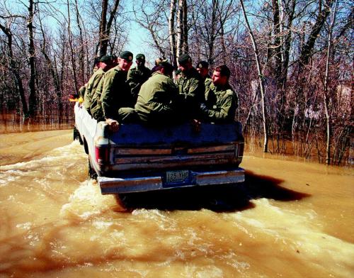 FLOOD OF 1997 photo winnipeg free press