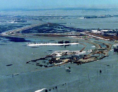 FLOOD OF 1997 photo winnipeg free press