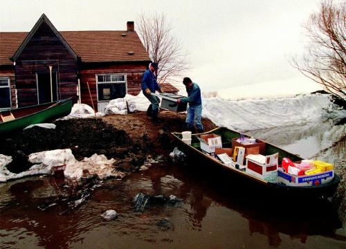 FLOOD OF 1997 photo winnipeg free press