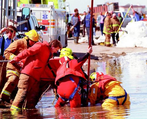 FLOOD OF 1997 photo winnipeg free press