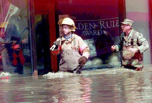 FLOOD OF 1997 photo winnipeg free press